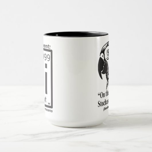 KI und Papageien Tasse (Zentrum)