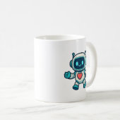 KI- und Roboter-Charaktere Kaffeetasse (VorderseiteRechts)