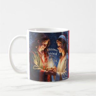 KI Weihnachtswärme und Freude Tasse oder Cup