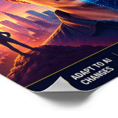 KI wird dich nicht ersetzen: Neue Regeln für Arbei Poster (Ecke)