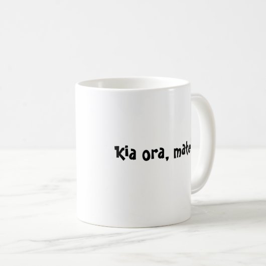 Kia ora, Kamerad! Tasse (VorderseiteRechts)