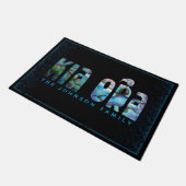 KIA ORA KIWI GREETING DOORMAT FUßMATTE (Schrägansicht)
