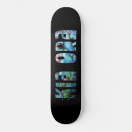KIA ORA KIWI GREETING SKATEBOARD