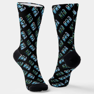 KIA ORA KIWI GREETING SOCKS SOCKEN
