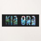 KIA ORA KIWI GREETING YOGAMATTE (Vorderseite (Horizontal))