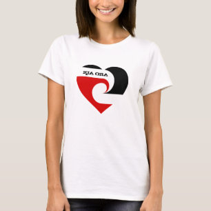 Kia Ora & Maori-Flagge, Neuseeland /Sport, Rugby T-Shirt