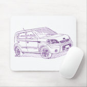 KIA-Soul 2008+ Mousepad (Mit Mouse)