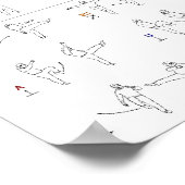 Kiaido International - 8 Stiftungen des Song Parks Poster (Ecke)