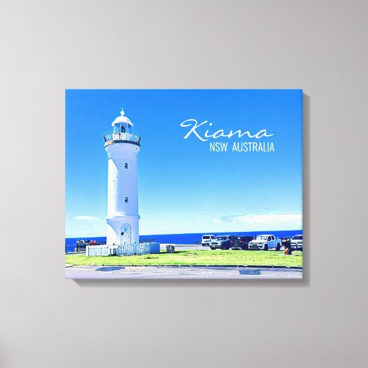 Kiama Leuchtturm NSW Australien Leinwanddruck (Vorderseite)
