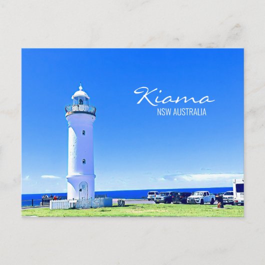 Kiama Leuchtturm NSW Australien Postkarte (Vorderseite)