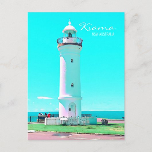 Kiama Leuchtturm NSW Australien Postkarte (Vorderseite)