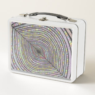 Kian Abstrakte handgezeichnete Kunst Lunchboxen