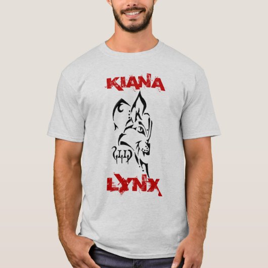 Kiana Luchs-Basketball T-Shirt (Vorderseite)