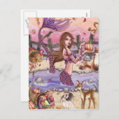 Kiandra - Erntedank Mermaid Postkarte (Vorne/Hinten)