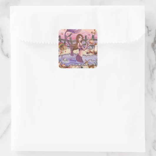 Kiandra - Erntedank Mermaid Sticker (Tasche)