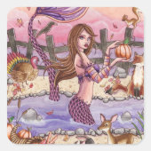 Kiandra - Erntedank Mermaid Sticker (Vorderseite)