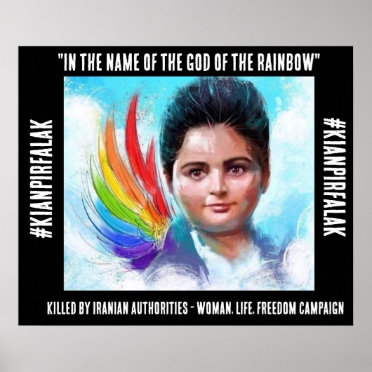 #Kianpirfalak Protestposter Poster (Vorne)