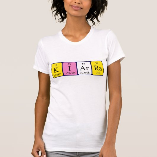 Kiarra Periodenname Shirt (Vorderseite)