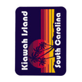 Kiawah Island Beach South Carolina Magnet (Vertikal)