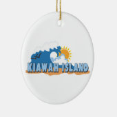 Kiawah Island. Keramik Ornament (Rechts)