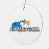 Kiawah Island. Keramik Ornament (Links)
