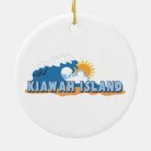 Kiawah Island. Keramik Ornament (Hinten)