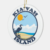Kiawah Island. Keramik Ornament (Links)