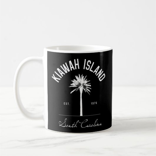 Kiawah Island Sc Park Palm Tree Golf Kaffeetasse (Links)