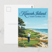 Kiawah Island USA Postkarte (Vorne/Hinten)
