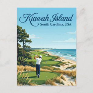 Kiawah Island USA Postkarte