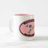 Kiawah Island. Zweifarbige Tasse (Vorderseite Links)
