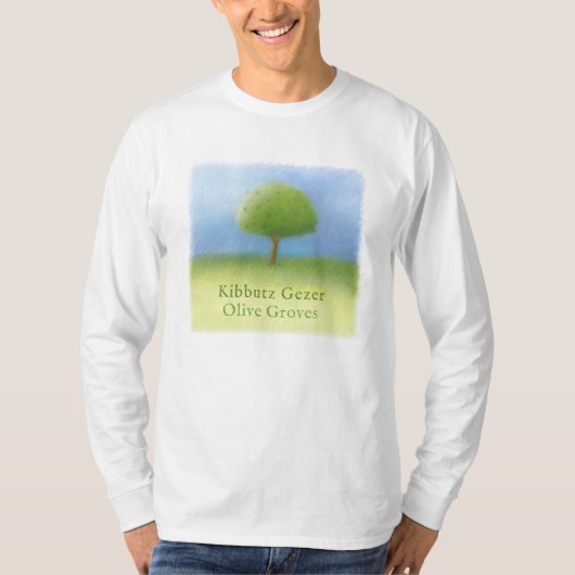 Kibbutz Gezer Olive Groves T-Shirt (Vorderseite)