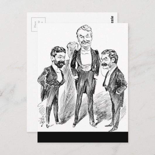 Kibert und Sullivan Postkarte (Vorne/Hinten)