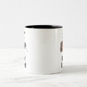 Kibitzvogel Zweifarbige Tasse (Mittel)