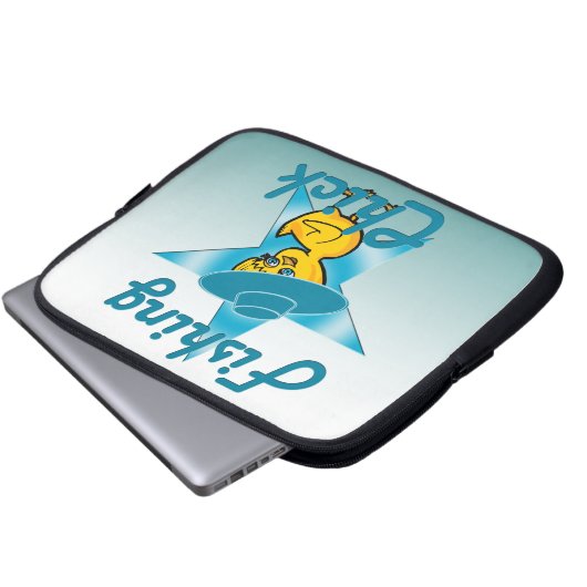 Kiche 7 laptopschutzhülle (Vorne Knopf)