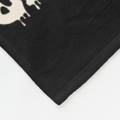 Kiche oder Leckerei Spooky Chicken Halloween Spook Fleecedecke (Ecke)