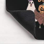Kiche oder Leckerei Witziges Halloween für Hühner Mousepad (Ecke)