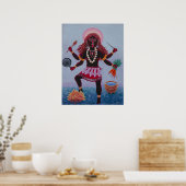 Kichen Kali Poster (Küche)