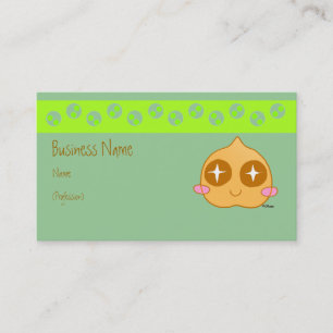 Kichererbse kawaii visitenkarte