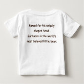 Kichererbse ~ schreckliche Twos. Säuglings-T - Baby T-shirt (Rückseite)