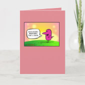 "Kichererbsen!" Geburtstagskarte #101 Karte (Vorderseite)