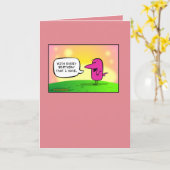 "Kichererbsen!" Geburtstagskarte #101 Karte (Gelbe Blume)