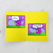 "Kichererbsen!" Gruß-Karte #102 Karte (Innenseite)