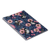 Kichererbsen in der Rose in Rosa und Blau Notizblock (Rechte Seite)