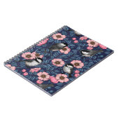 Kichererbsen in der Rose in Rosa und Blau Notizblock (Linke Seite)