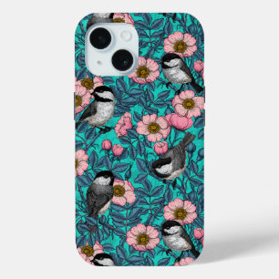 Kichererbsen in freier Rose, rosa und blau Case-Mate iPhone Hülle