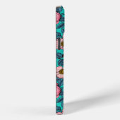 Kichererbsen in freier Rose, rosa und blau Case-Mate iPhone Hülle (Rückseite / Rechts)