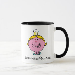 Kicherndes kleines Fräulein Prinzessin Tasse