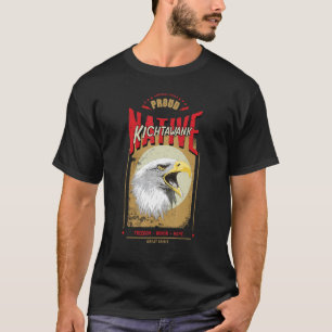 Kichtawank Native American Eagle Spirit Vintag Ho T-Shirt