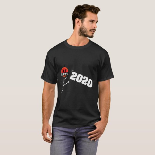 Kick 2020 Auf Wiedersehen das schlimmste Jahr über T-Shirt (Vorne ganz)